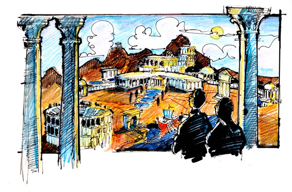 CaesarsDioramaEarlyConceptSketch1